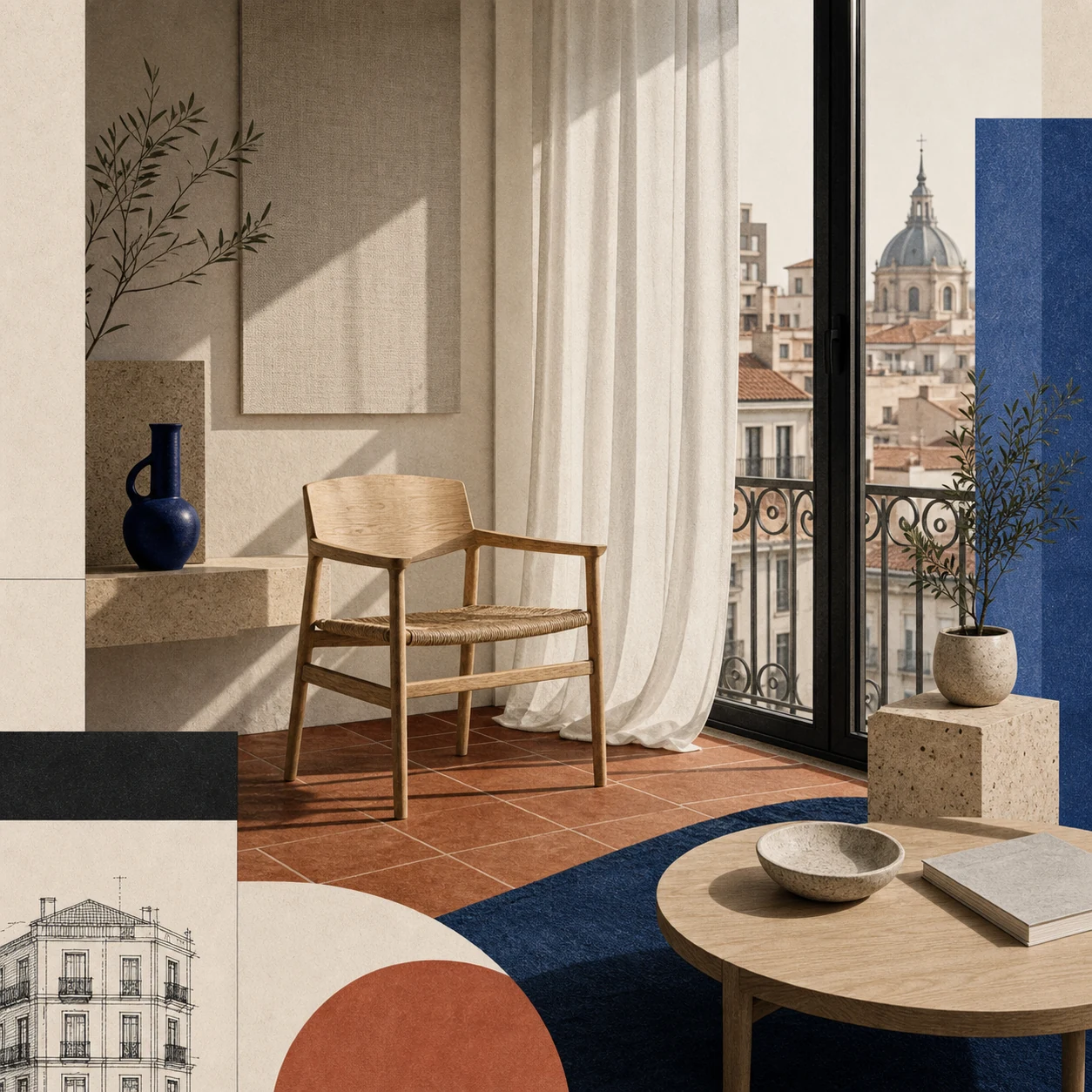 Scandinavisch interieurontwerp in huizen in Madrid: Waarom Scandinavische principes werken in een Mediterrane stad