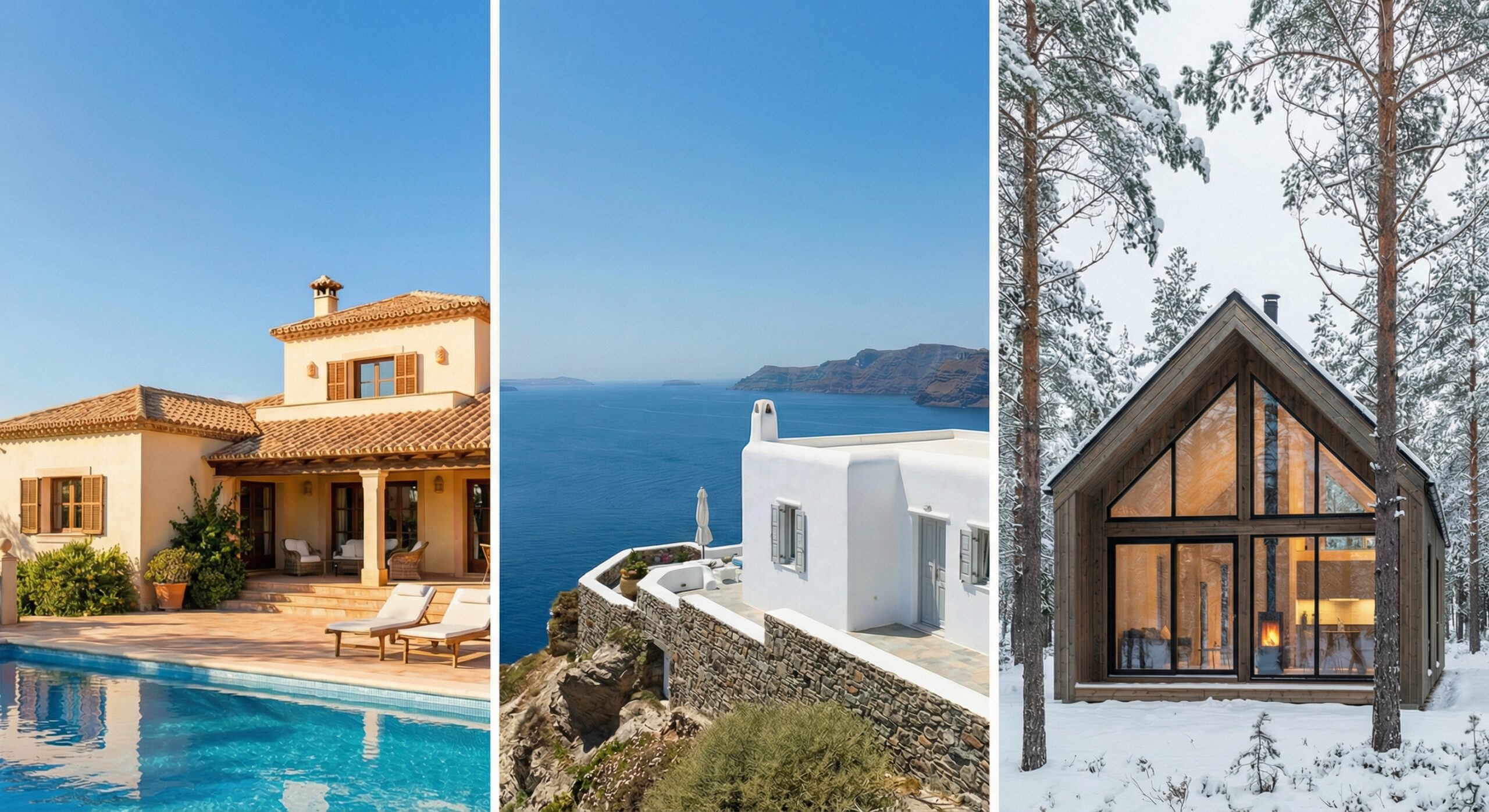 Designing a Home for Both Summer and Year-Round Living: Lessons from Spain, Greece, and Sweden