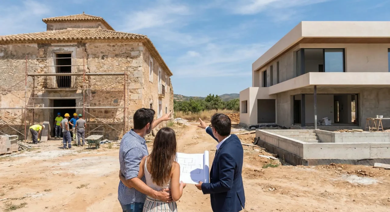 Renovate or Build from Scratch in Spain- How to Make the Right Call for Your Project