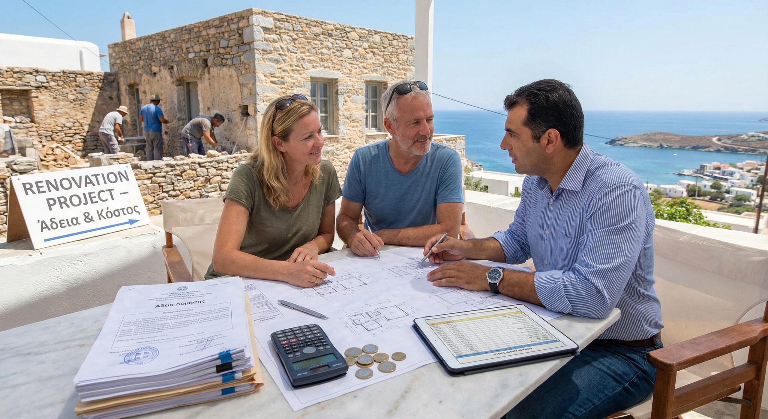 Renovating Property in Greece as a Foreign Buyer: Permits, Costs, and What Nobody Tells You