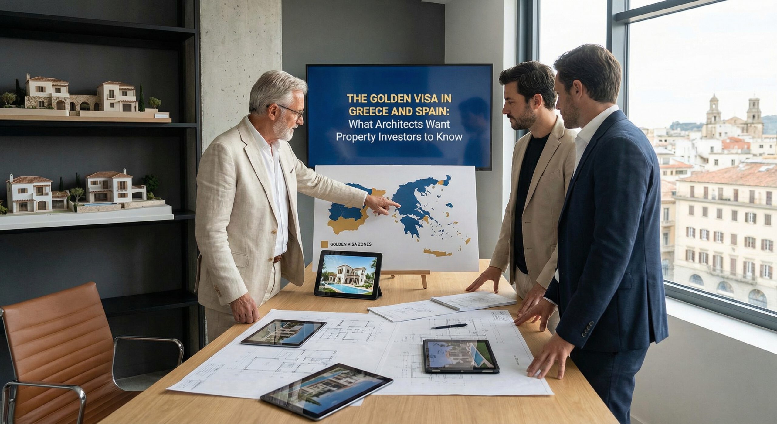 The Golden Visa in Greece and Spain: What Architects Want Property Investors to Know