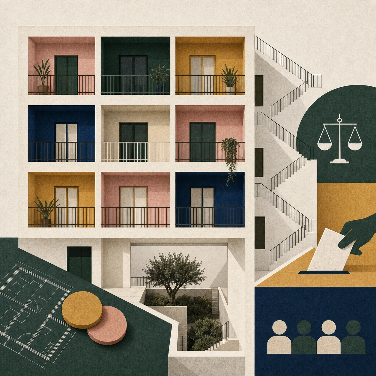 De Spaanse horizontale eigendomswet Wat buitenlandse appartementseigenaren moeten weten over hun gemeente