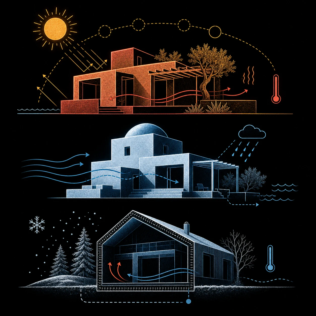 Klimaatbestendige architectuur: wat Spanje, Griekenland en Zweden elkaar kunnen leren