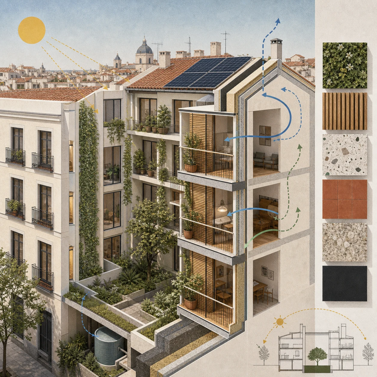 Rehabilitación sostenible de viviendas en Madrid: Qué significa realmente, cuánto cuesta y por dónde empezar