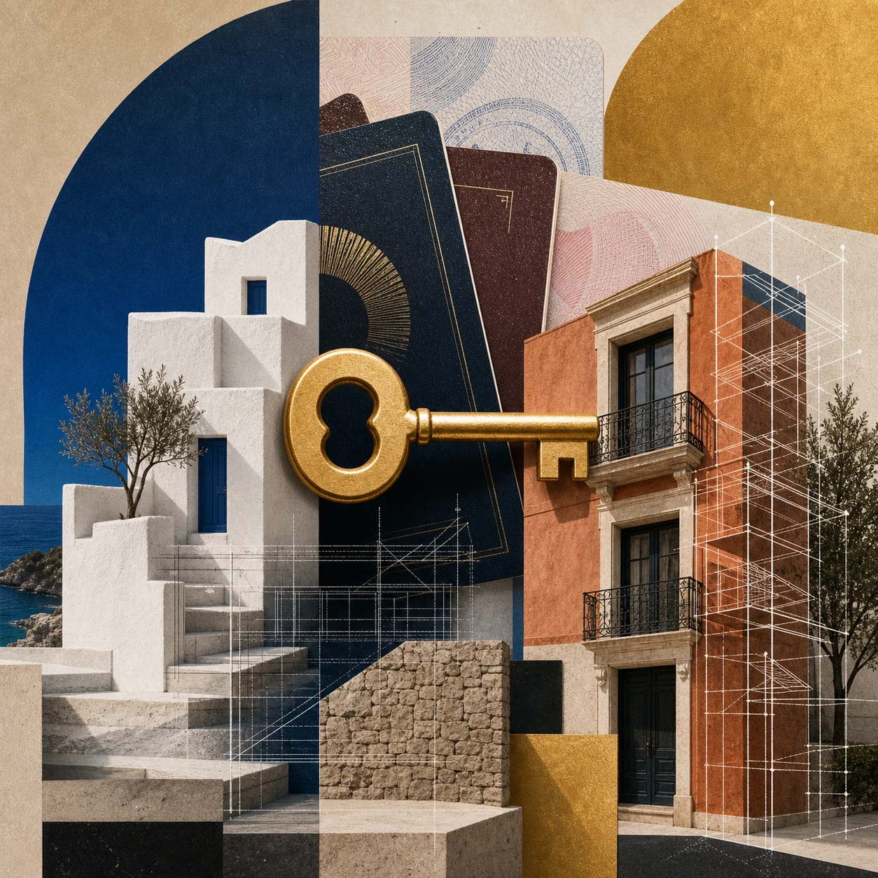 Het Gouden Visum in Griekenland: Wat architecten willen dat vastgoedbeleggers weten
