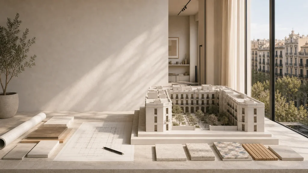 Architect Barcelona, Luxury Residential and Investment Architecture